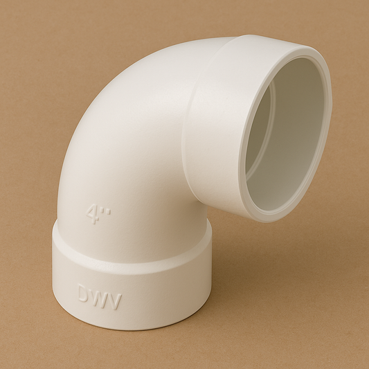 Bend, DWV (90 Degree) 4"