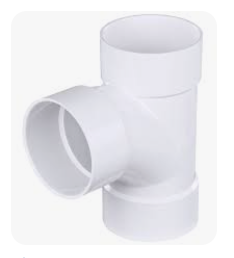 Tee, Sanitary DWV 3"