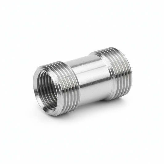 Bonding Nipple, Metal, 1" also known as a Romex Connector