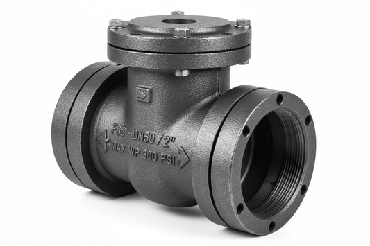 Check Valve, Grooved, Fire Suppression, 2", Ductile Iron