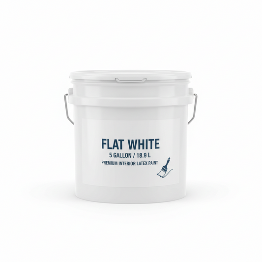 Paint, Flat, White (5GAL)