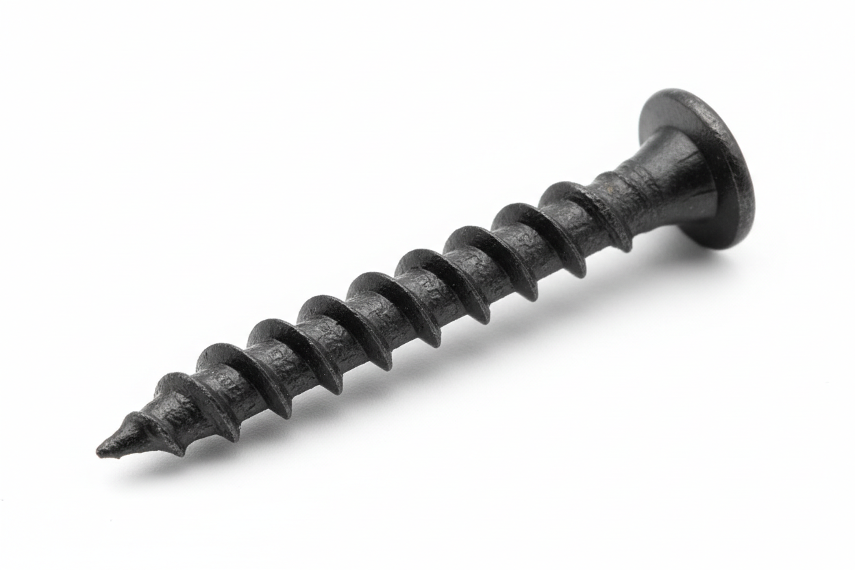 Screw, Drywall 1" Coarse Thread Black