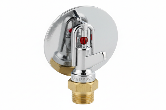 Sprinkler, Quick Response Extended Coverage, Horizontal Sidewall, Chrome, 155F, K5.6