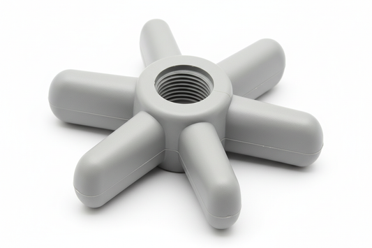 Star Grip, PVC, 4"