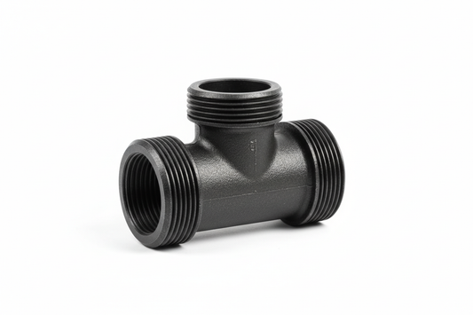 Tee, Grooved, Short, 4"