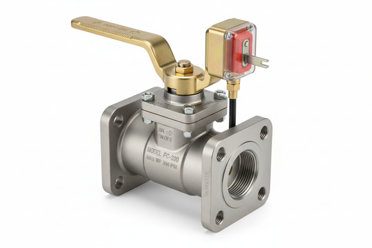 Valve, Flow Control, with Tamper Switch, 2"