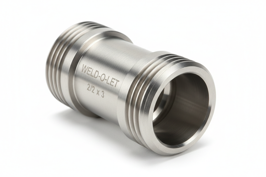 Weld-O-Let, Grooved, w/ Chamfer, 2-1/2" x 3"